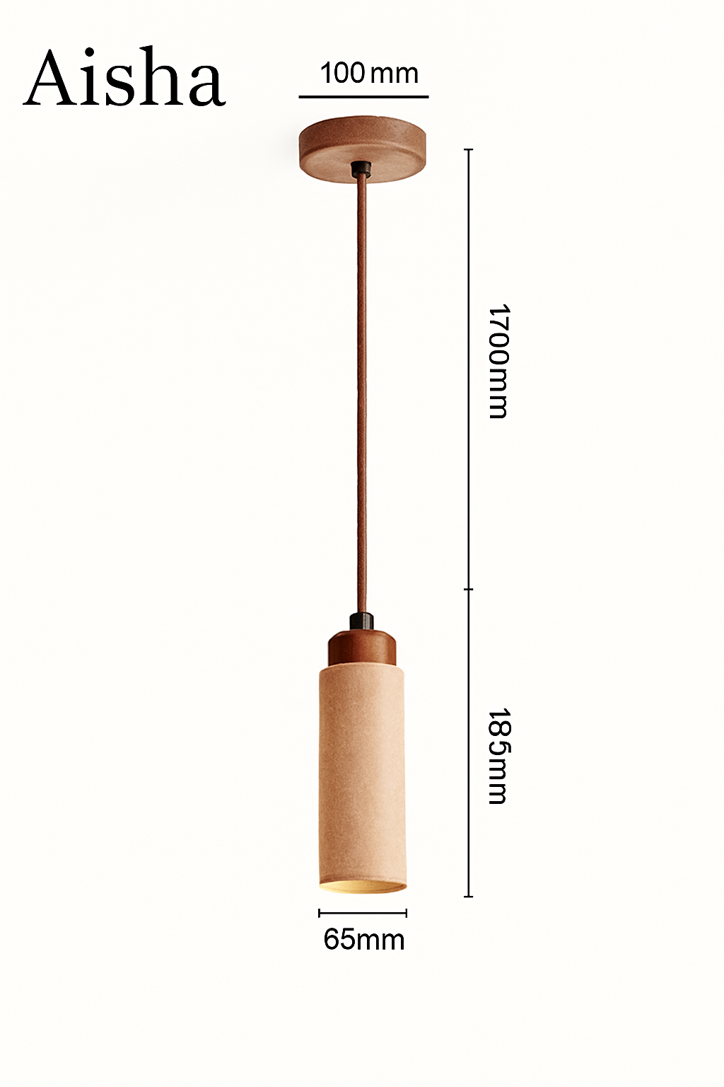 suspension en style nordique wabi sabi pour intérieur décoratif - vue 6 sur 15