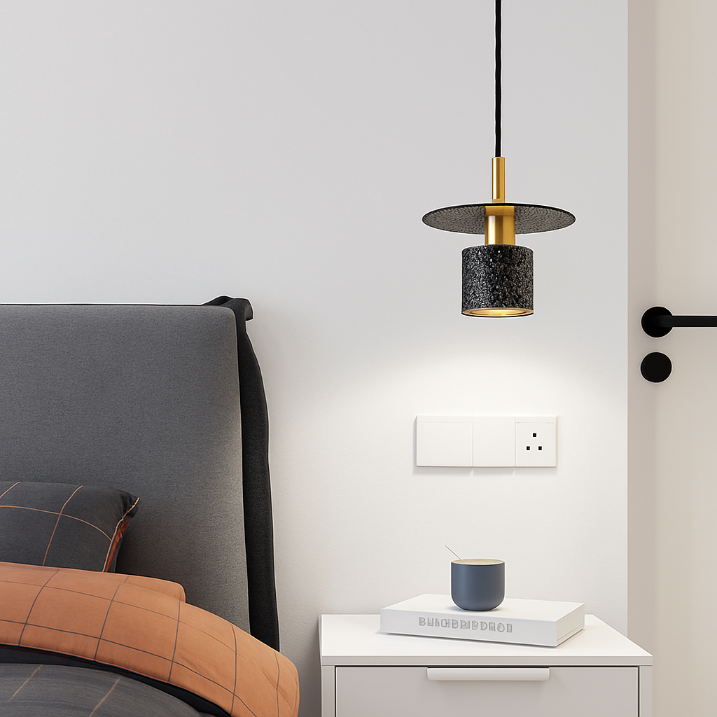 suspension en terrazzo design moderne pour espaces intérieurs élégants - vue 6 sur 12