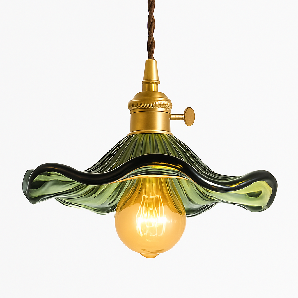 suspension en verre coloré style nordique pour intérieur moderne - vue 2 sur 13