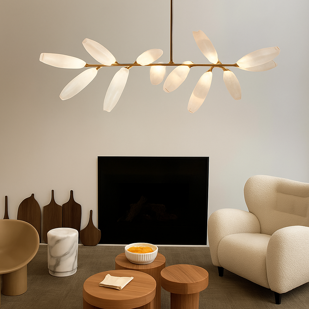 suspension en verre moderne pour décoration intérieure élégante - vue 6 sur 12