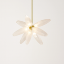 suspension en verre moderne pour décoration intérieure élégante