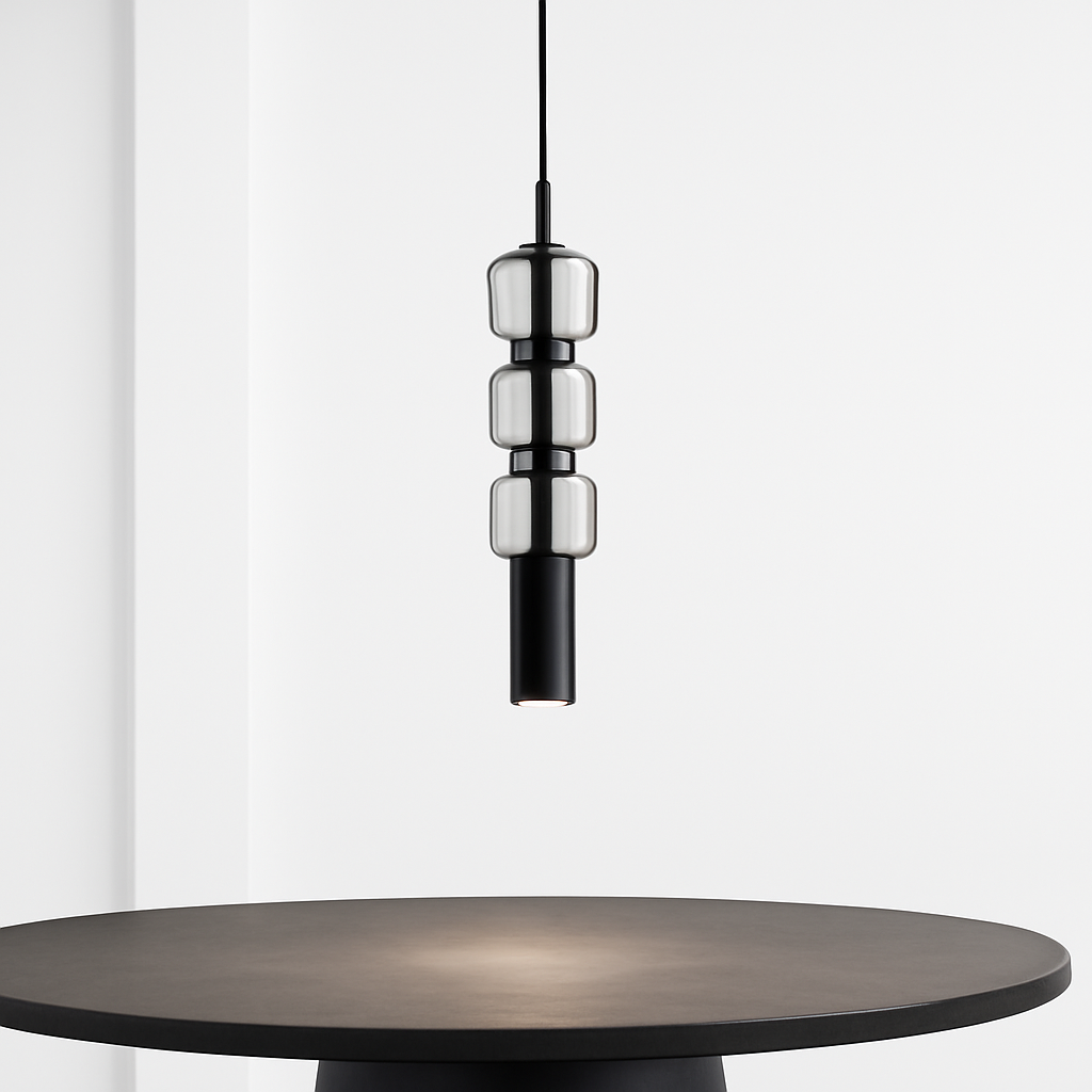 suspension en verre pour magasins restaurants et décoration créative - vue 4 sur 8