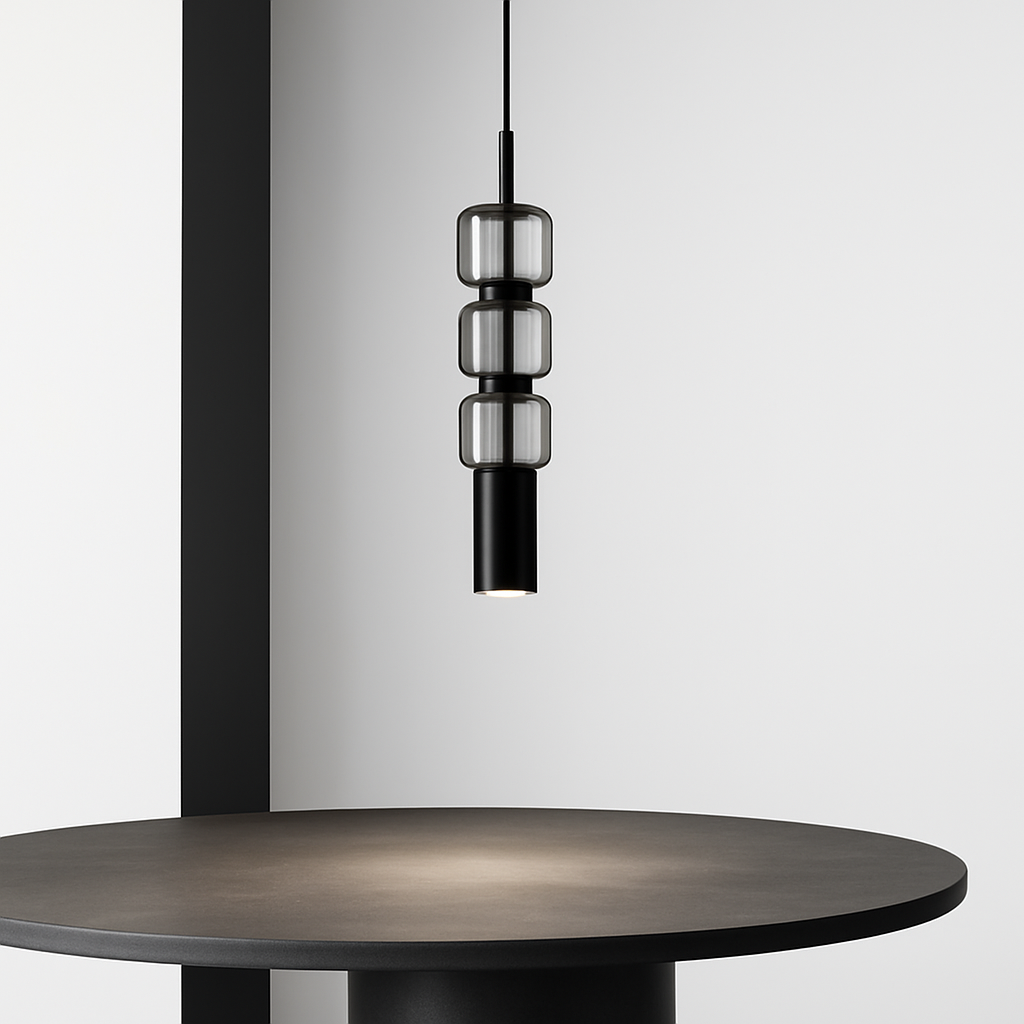 suspension en verre pour magasins restaurants et décoration créative - vue 5 sur 8