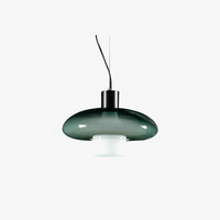 Suspension en verre pour restaurant minimaliste