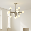 suspension en verre style bauhaus pour décoration moderne