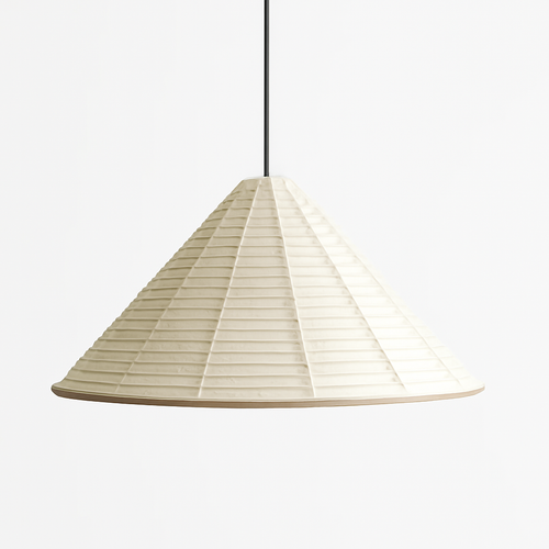 suspension japonaise wabi sabi en papier de riz pliable et circulaire