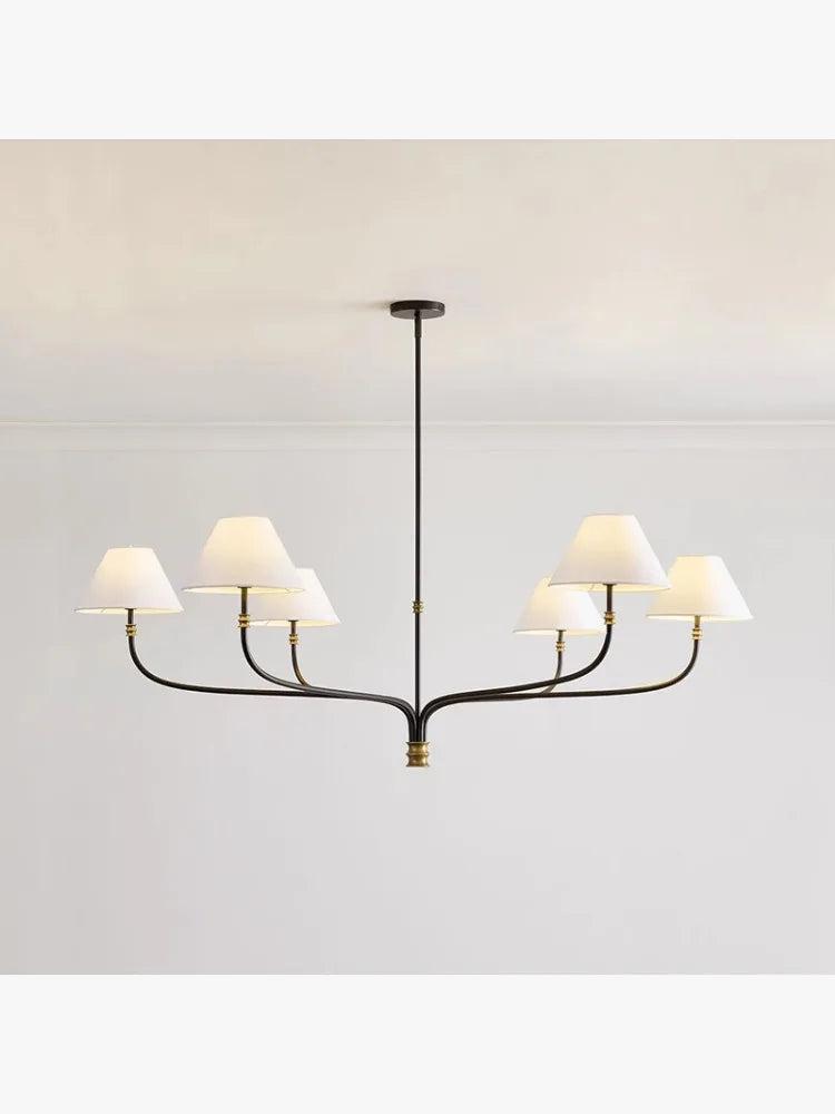 suspension élégante en forme de branche pour décoration minimaliste