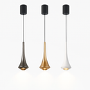 Moderne LED-Pendelleuchte mit Blendschutz