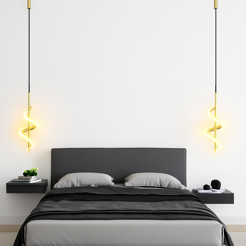 Suspension LED au design moderne et créatif - vue 6 sur 12