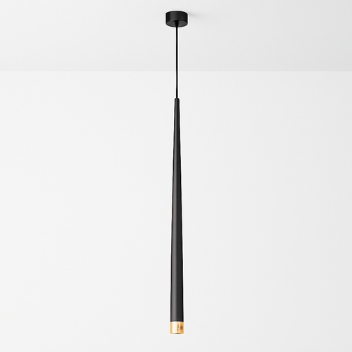 suspension led cône tube pour éclairage intérieur intensité variable