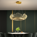 Moderne LED-Pendelleuchte aus Acryl für stilvolle Wohnräume