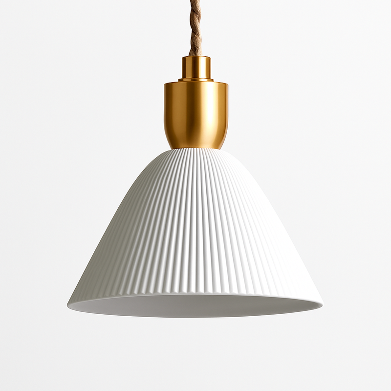 Suspension LED en céramique de plusieurs formes design