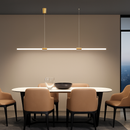 Suspension Led lumière cuisine éclairage lustres modernes pour salle à manger Table à manger suspension Led lampe Bronze Lustre App/télécommande