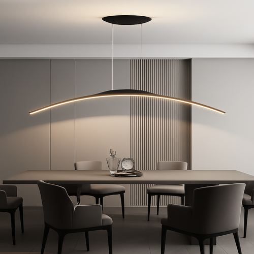 suspension led moderne minimaliste pour réception