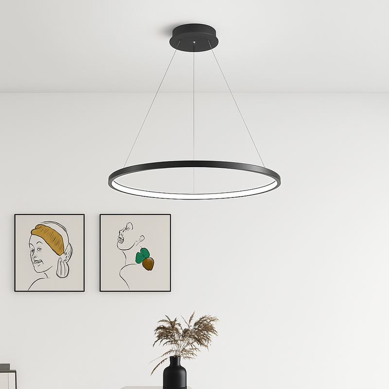 suspension led moderne pour décoration intérieure élégante
