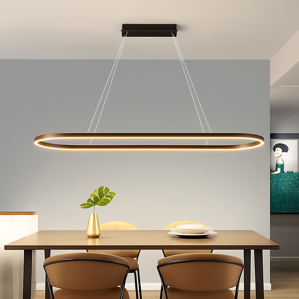 suspension à led moderne pour décoration intérieure élégante - vue 4 sur 19