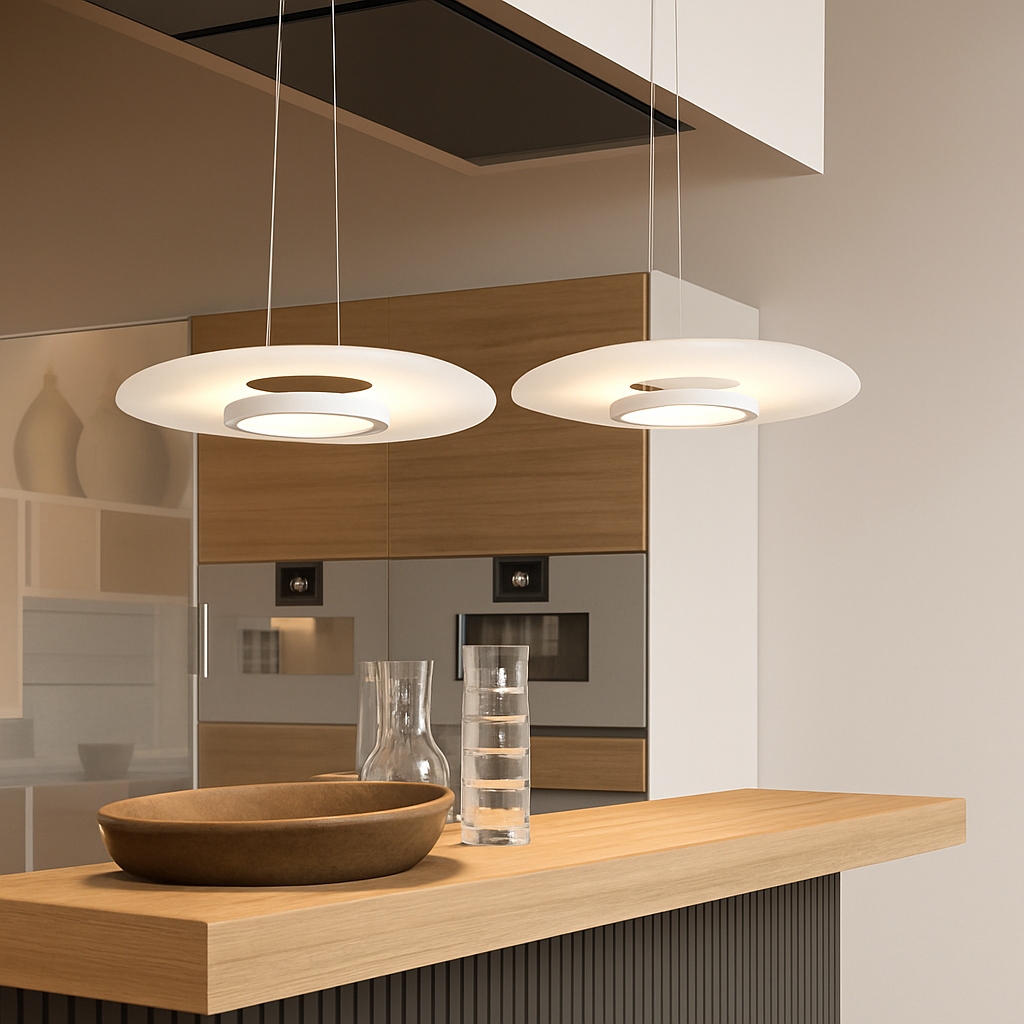 suspension led nordique design pour décoration intérieure moderne - vue 4 sur 10