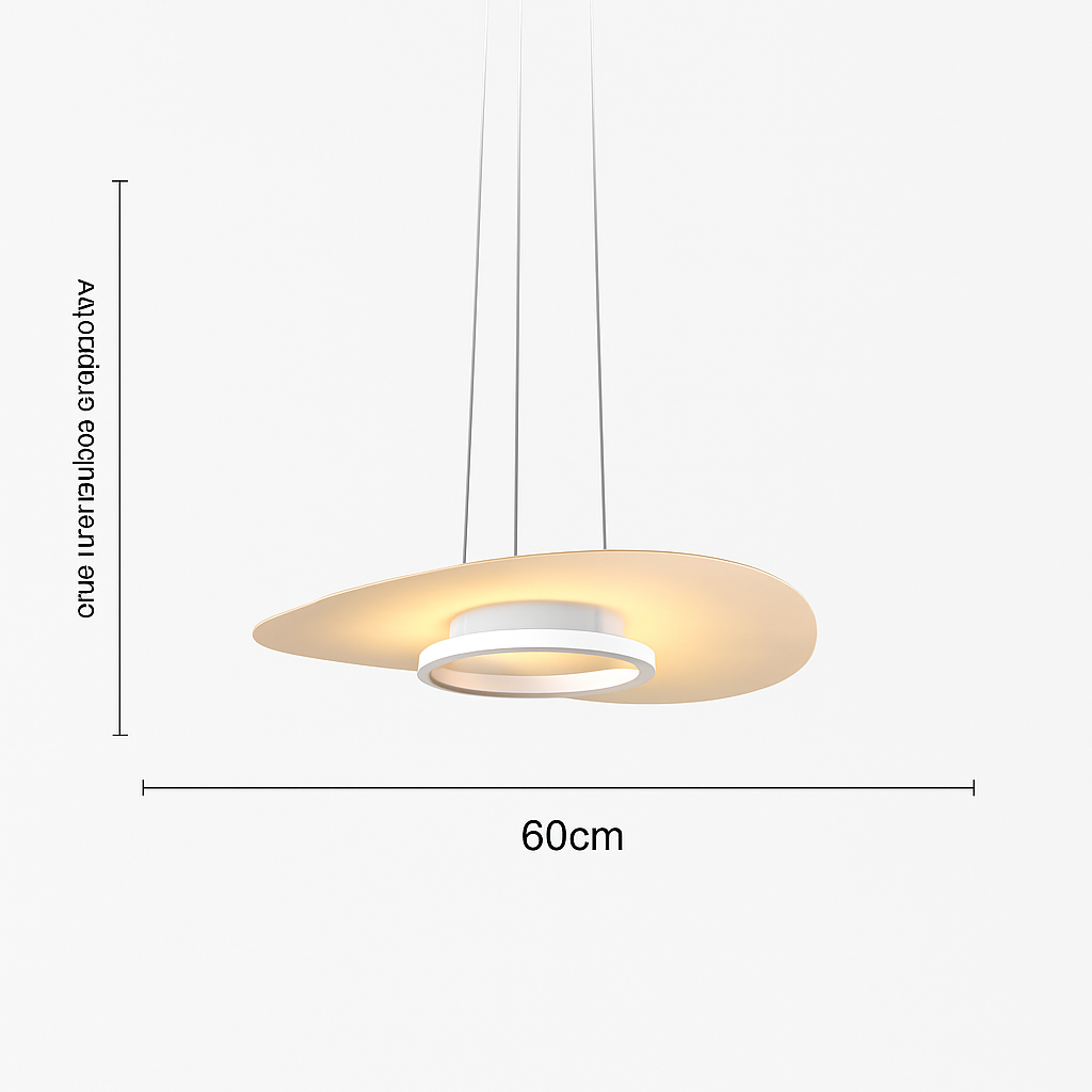 suspension led nordique design pour décoration intérieure moderne - vue 9 sur 10