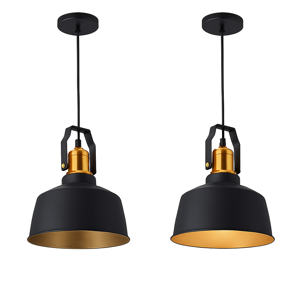 Suspension LED rustique Europe - vue 4 sur 5