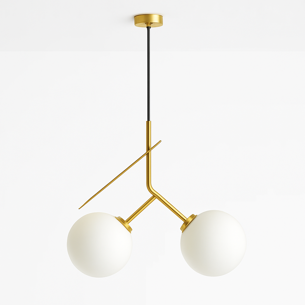 suspension lumineuse cerise originale pour décoration intérieure - vue 5 sur 12