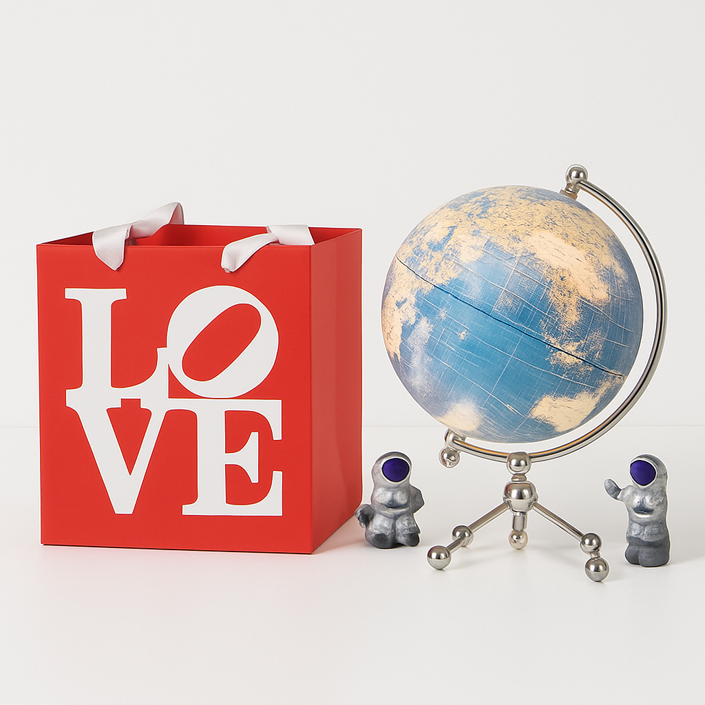 suspension lumineuse globe 3d haut de gamme cadeau enseignant - vue 10 sur 13