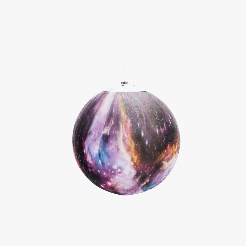 Suspension lune LED lumière ambiance décoration maison