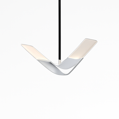 suspension moderne design oiseau volant éclairage tricolore led