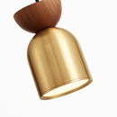 suspension moderne en cuivre pour décoration créative et personnalisée