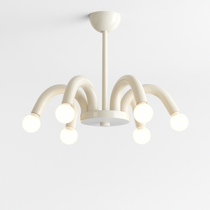 suspension moderne en métal style art déco