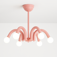 suspension moderne en métal style art déco