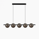 suspension moderne en verre pour décoration intérieure élégante