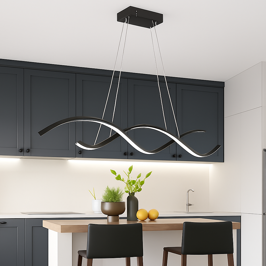 suspension moderne à led pour décoration intérieure élégante - vue 3 sur 8