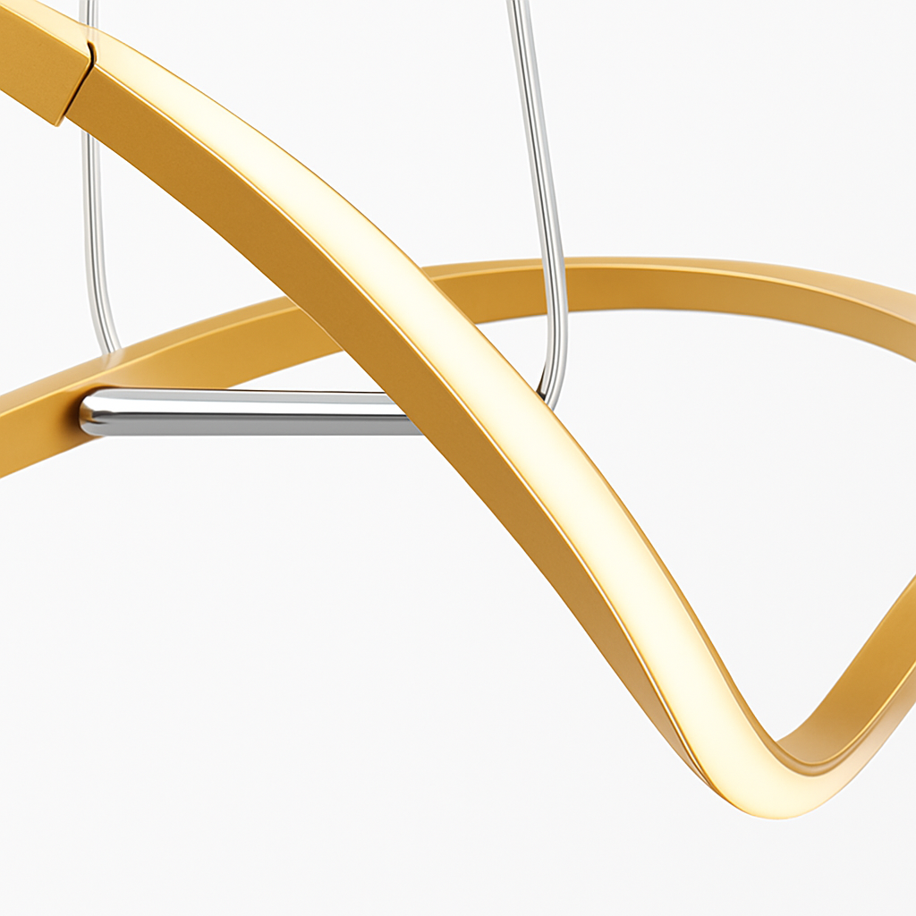 suspension moderne à led pour décoration intérieure élégante - vue 5 sur 8