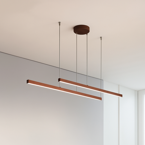 suspension moderne à led pour intérieur élégant et minimaliste