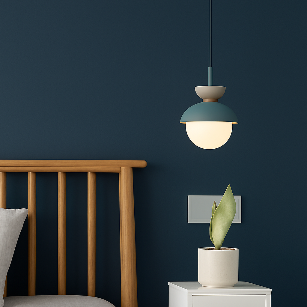 Suspension moderne nordique boule de verre luminaires suspendus suspension cuisine salle à manger chambre décor à la maison luminaire lustre - vue 4 sur 22