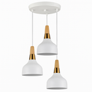 suspension moderne nordique en aluminium rétro pour intérieur design