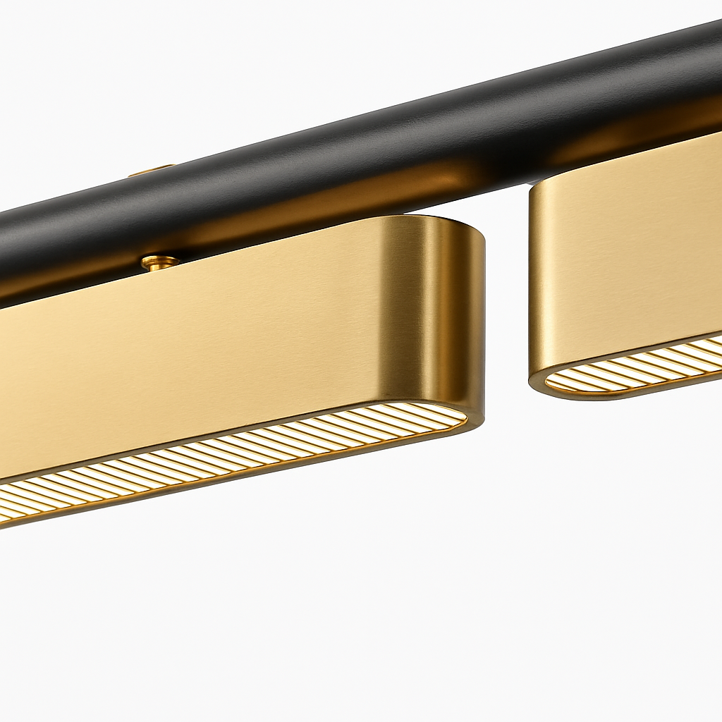 suspension nordique design moderne pour décoration intérieure avec lumières LED - vue 7 sur 9