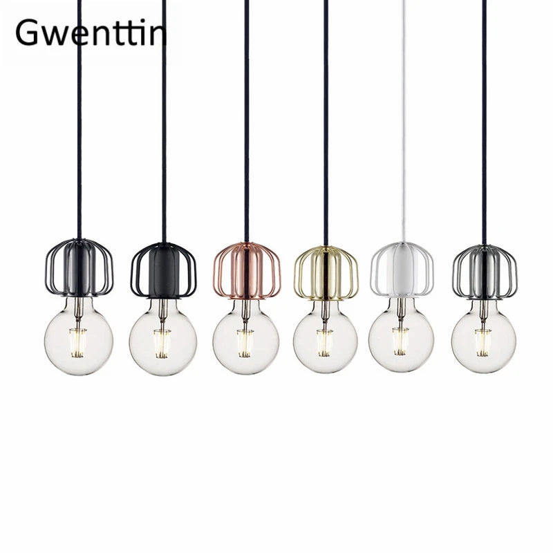suspension nordique minimaliste en fer pour intérieur