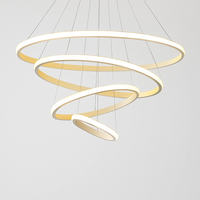 suspension nordique moderne à led pour décoration intérieure