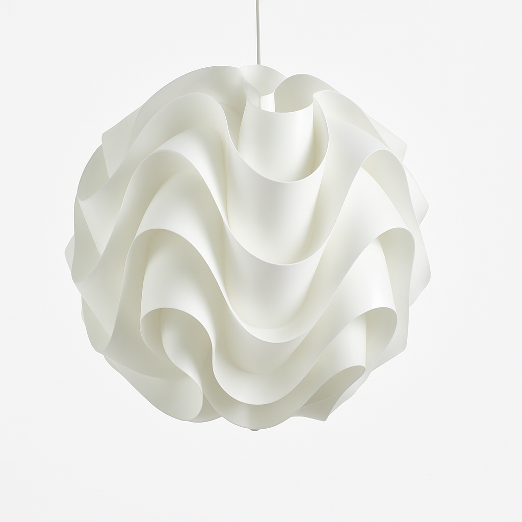 suspension pomme de pin en acrylique style nordique moderne - vue 3 sur 5