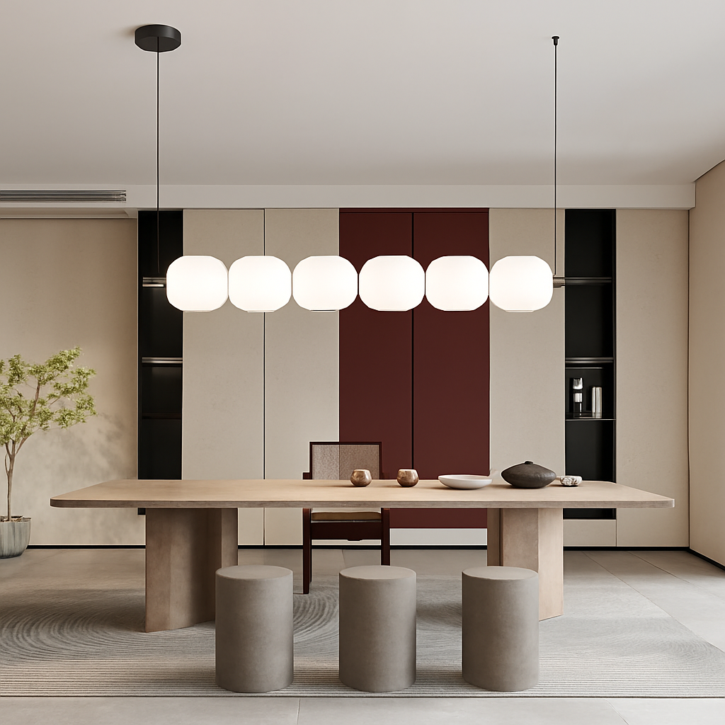 suspension wabi sabi pour cuisine et restaurant japonais - vue 3 sur 9