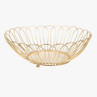 étagères de rangement en fer pour assiettes et fruits multifonctions