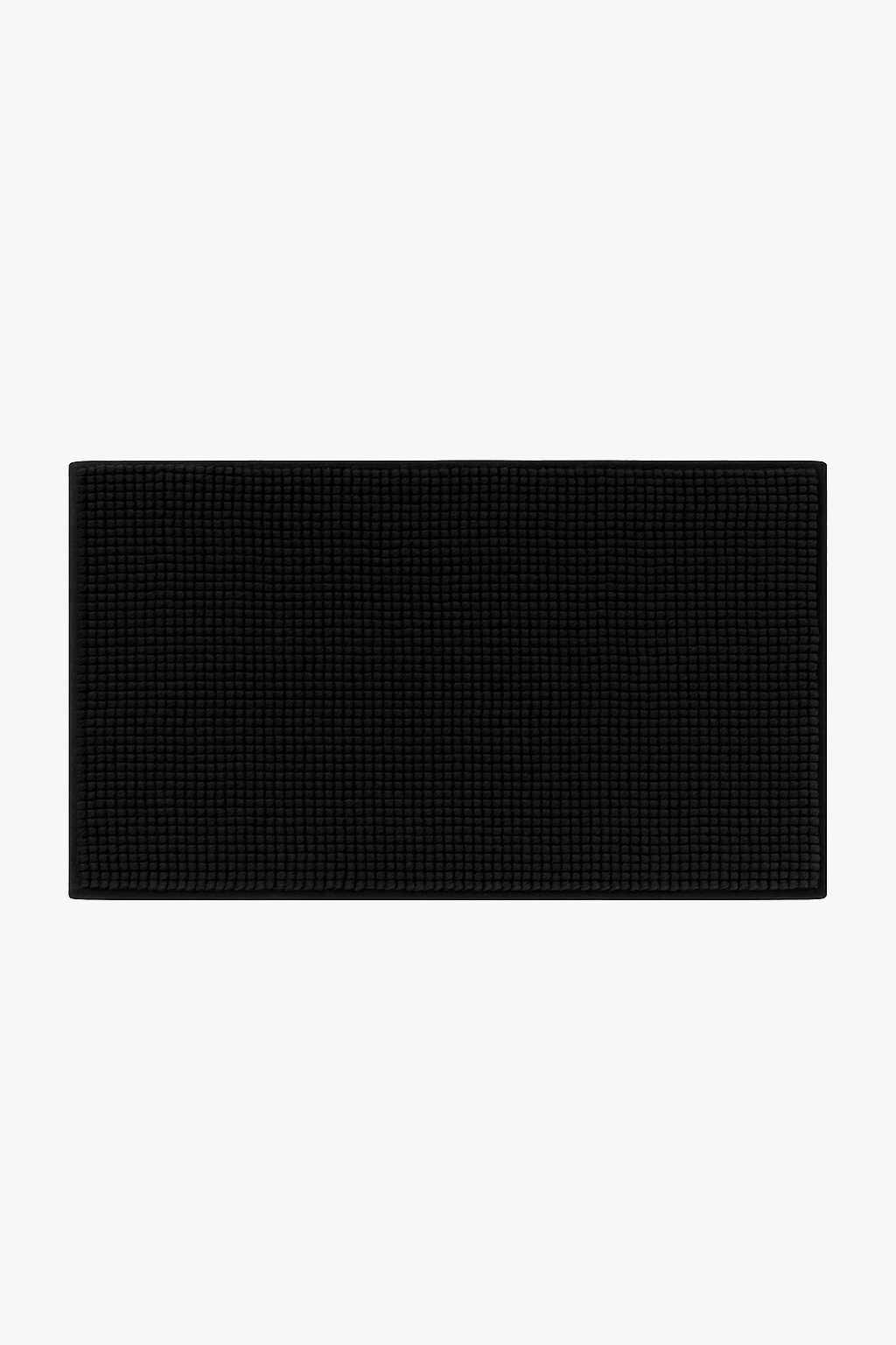 Tapis de bain chenille absorbant antiderapant raye moelleux