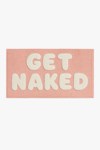 tapis de bain get naked style tufté moelleux
