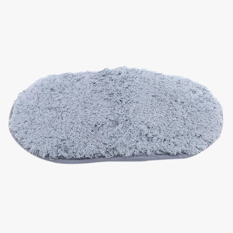 tapis de bain microfibre antidérapant motif géométrique moderne
