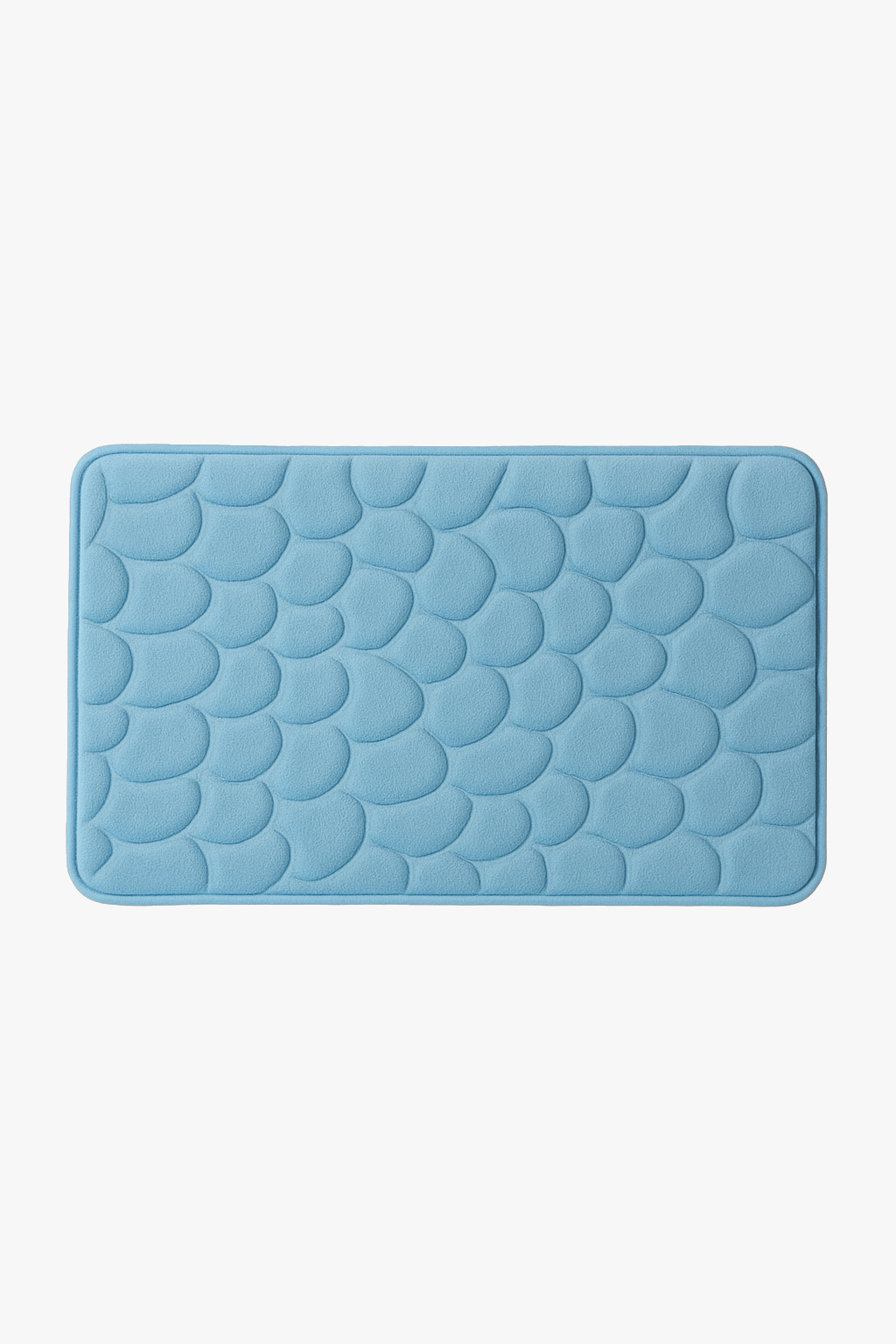 tapis de bain mousse memoire floral antiderapant microfiber
