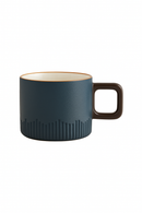 tasse cafe ceramique vintage artisanale anse bois