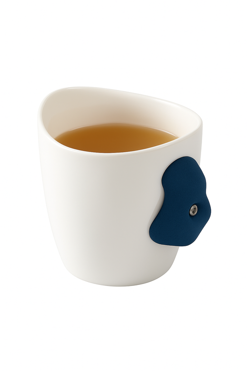 Tasse céramique poignée escalade design créatif moderne