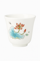 Tasse de thé céramique style chinois peinte main