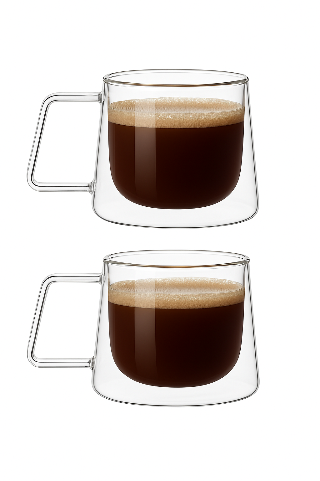 tasse expresso verre double paroi 200ml résistante chaleur
